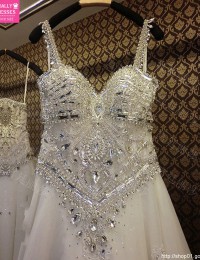 Wedding Dress 2015 Nectarean Slarkling Lace Up Vintage Wedding Dresses Long Train Wedding Gowns Robe De Mariee W5877L