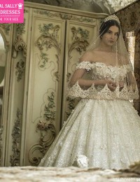 Wedding Dress 2016 Vestido De Noiva Longo Sexy Off Shoulder Bridal Dresses Robe De Maraige Appliques Luxury Beading New W1149